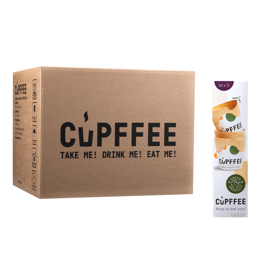 Cupffee cup 220 ml. (1 row, 6 cartons, 1440 cups in box)